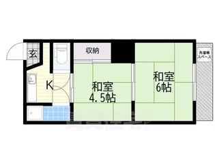 イオボヌール堺鳳B棟【1階】の間取り