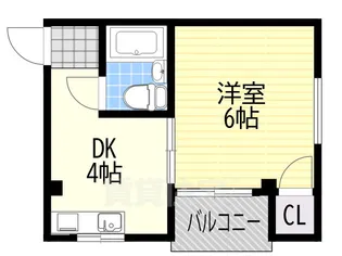 ハイツピアグリーン【2階】の間取り