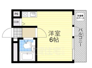 シティホームズ奈良女子大前【3階】の間取り