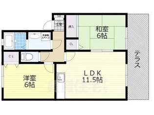 豊友スカイハウス【2階】の間取り