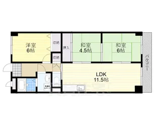 森村第3ビル【3階】の間取り