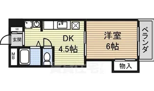 菱家ビル【9階】の間取り