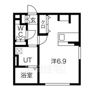 WELL COURT TENMA【4階】の間取り