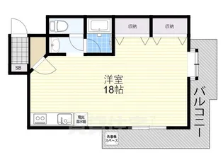 メゾン寿【4階】の間取り