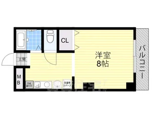 コルテハイツ【3階】の間取り