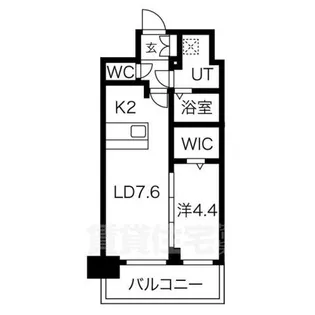 メイクスWアート丸の内【12階】の間取り