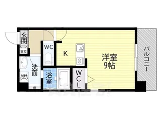 Le CINQ 尼崎東【7階】の間取り