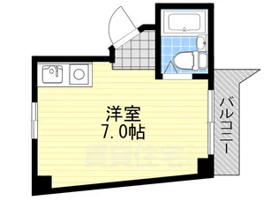 キャロル豊中本町【2階】の間取り