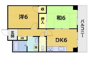 グリーンベルI号館【2階】の間取り