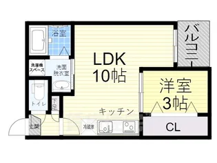 Warren tobeⅠ【2階】の間取り