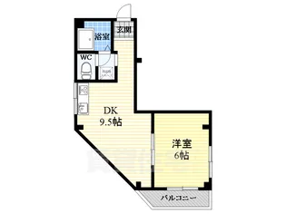 ハイツハピネス【3階】の間取り