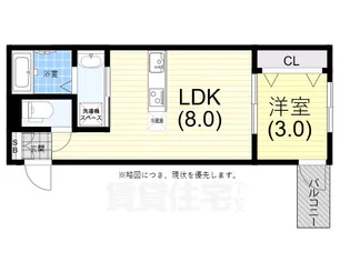 CASA松原【1階】の間取り