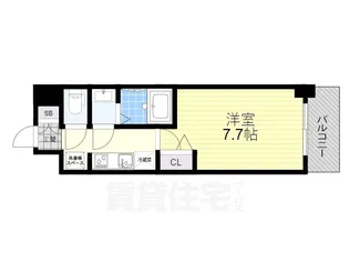 MJC大阪ラフィーネ【2階】の間取り