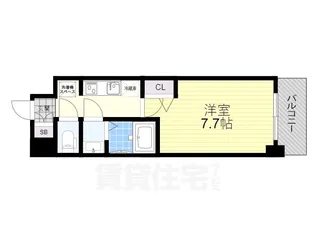 MJC大阪ラフィーネ【2階】の間取り
