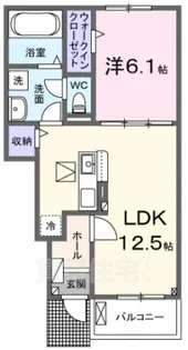 AIWA しばはら【1階】の間取り