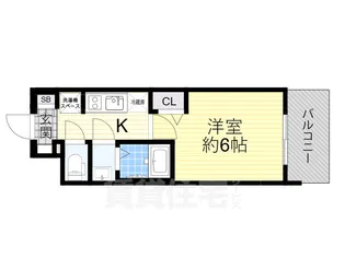 プレサンス塚本ベラビィ【8階】の間取り
