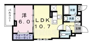 フォーチュンパーク4【1階】の間取り