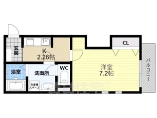 YTSハイツ若松町PART1【1階】の間取り