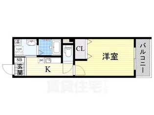 IF柴島【3階】の間取り