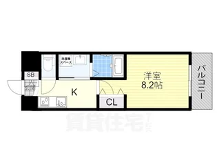 KDXレジデンス南草津【10階】の間取り