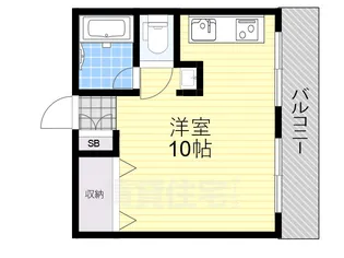 ルイージマンション【3階】の間取り