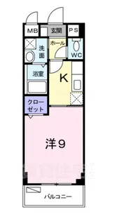 サンセール【3階】の間取り