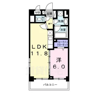 レジス城ノ堀【2階】の間取り