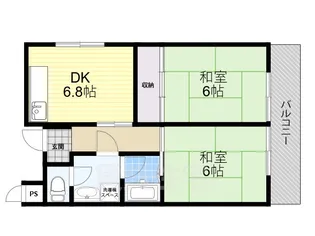 増田マンション【3階】の間取り