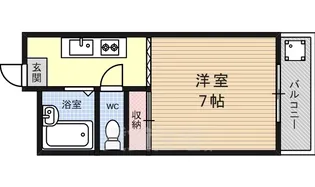 ハイムユアーズ【4階】の間取り
