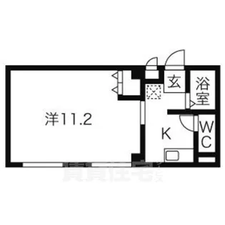 レジデンスウィズマイガレージ【3階】の間取り