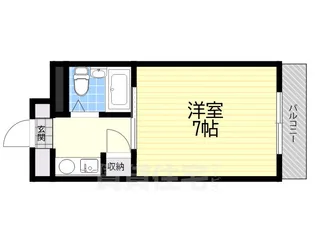 レナジア太子橋【3階】の間取り