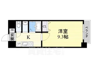 アレルヤ【6階】の間取り
