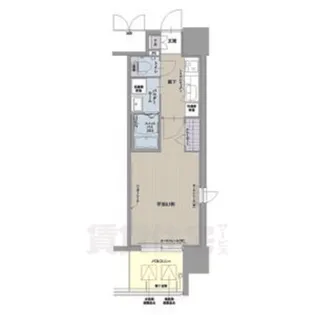 パルティール高畑アネックス【8階】の間取り