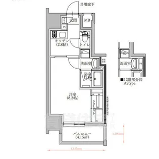 TENAS泉【11階】の間取り