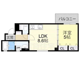 G-Court 長尾【2階】の間取り