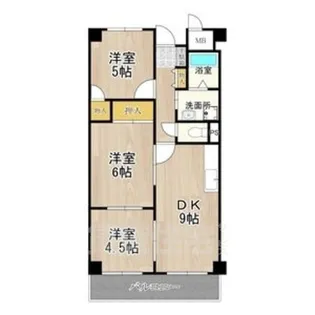 久光マンション【3階】の間取り