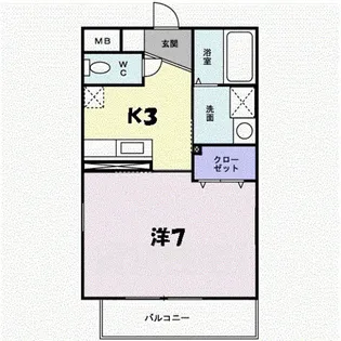 セレーノ・カーサ【2階】の間取り