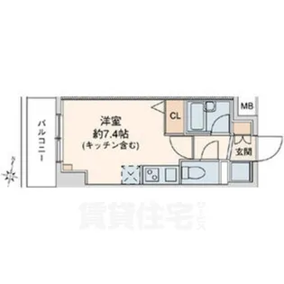 RIDGE堀田【10階】の間取り