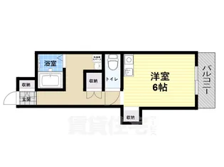 ロジュマンヴェール【5階】の間取り