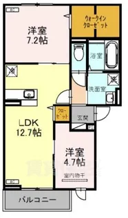 バレー【1階】の間取り