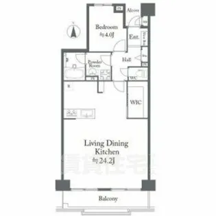 杁中スカイタウンB棟【3階】の間取り