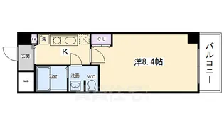 SWISS京都堀川WEST【2階】の間取り