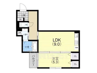 Salena【202号室】の間取り