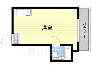 大阪府大阪市都島区東野田町4丁目【マンション】の間取り