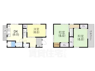 兵庫県神戸市垂水区塩屋町字南谷【一戸建】の間取り