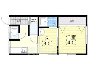 かもめ荘【1階】の間取り