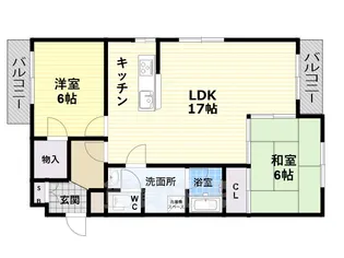 プレステージ3【1階】の間取り