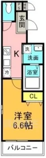 フジパレス西宮鳴尾III番館【1階】の間取り