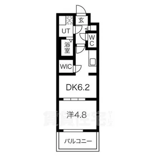 ファステート京都壬生フィエロ【2階】の間取り