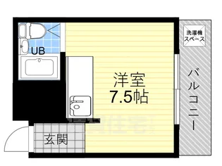スクエアあき【2階】の間取り